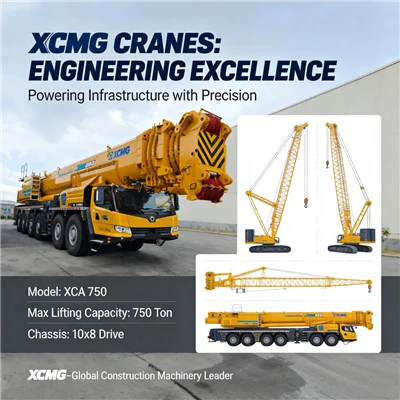 XCMG מותג מאה טון מנוף ב-90% חדש
